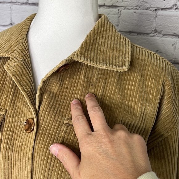 L.A.Blues Vintage Widewale Corduroy Cargo Utility Pocket Jacket - Picture 2 of 8